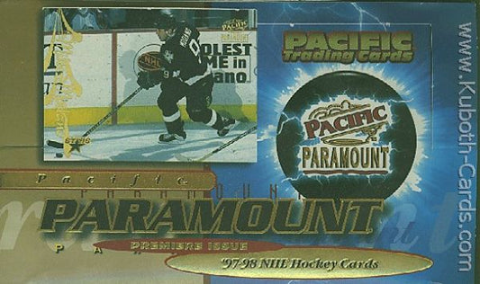 NHL 1997-98 Paramount Canadian Premiere Issue - Box