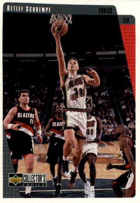 NBA 1997-98 Collector's Choice - No 134 - Detlef Schrempf