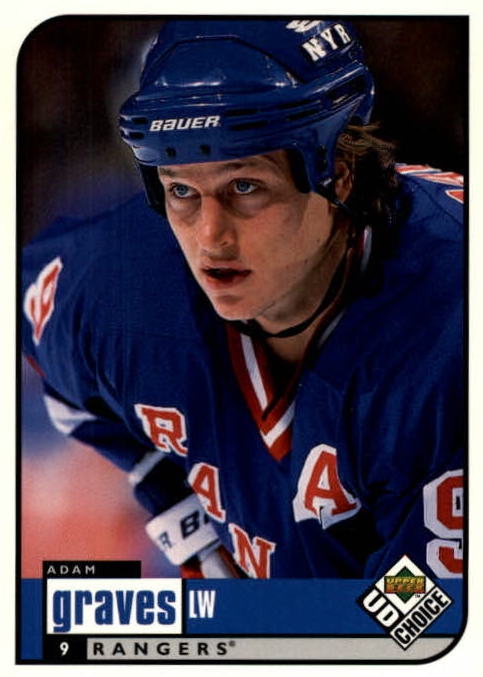 NHL 1998-99 UD Choice - No 134 - Adam Graves