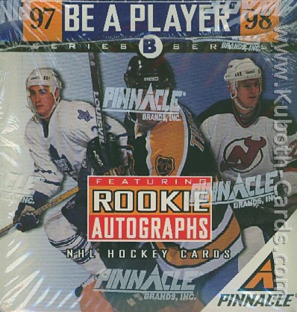 NHL 1997-98 Be A Player Series B - Box