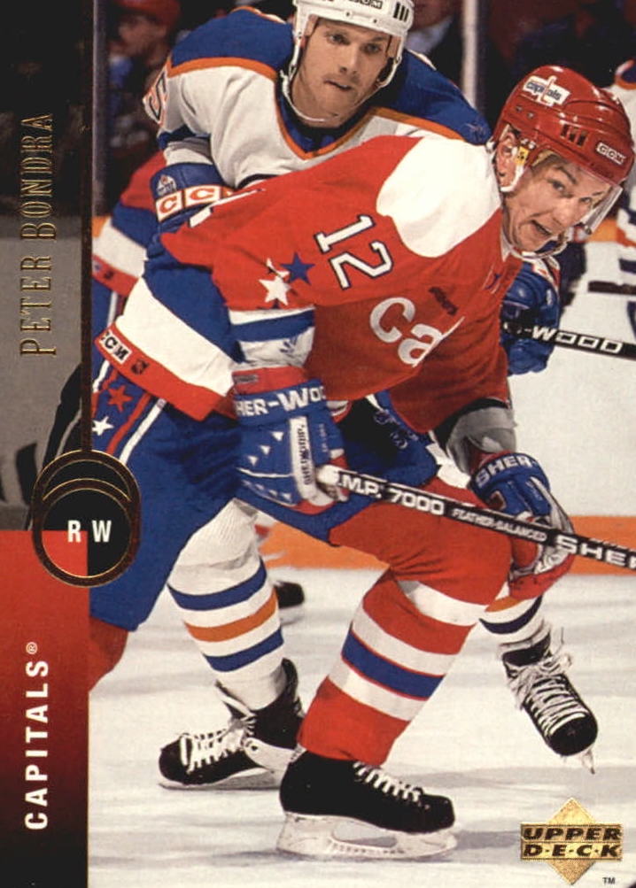 NHL 1994 / 95 Upper Deck - No 135 - Peter Bondra