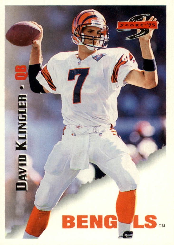 NFL 1995 Score - No. 135 - Chad Klingler
