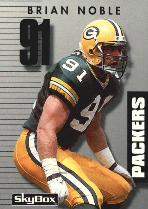 NFL 1992 SkyBox Prime Time - No 136 - Brian noble