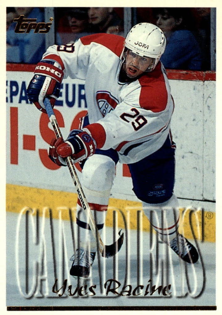 NHL 1995/96 Topps - No. 138 - Yves Racine