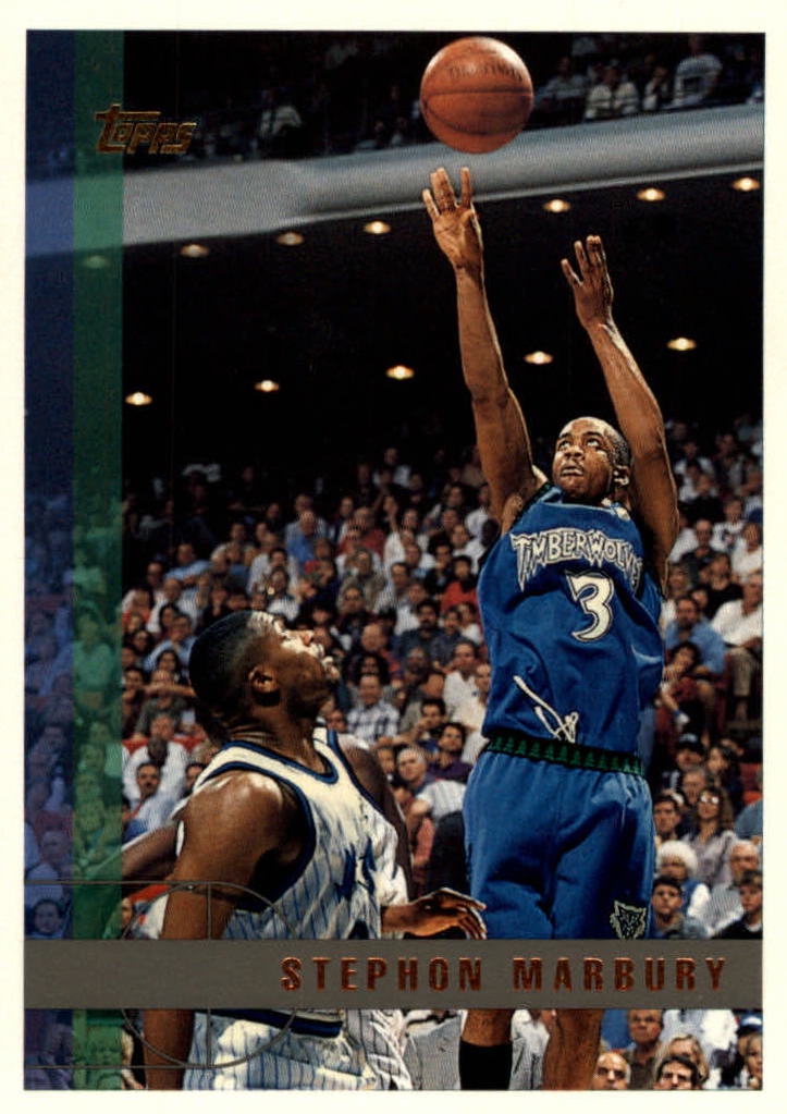 NBA 1997/98 Topps - No 13 - Stephon Marbury