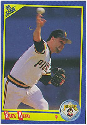 MLB 1990 Score - No 544 - Rick Reed