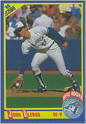 MLB 1990 Score - No 589 - John Olerud