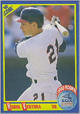 MLB 1990 Score - No 595 - Robin Ventura