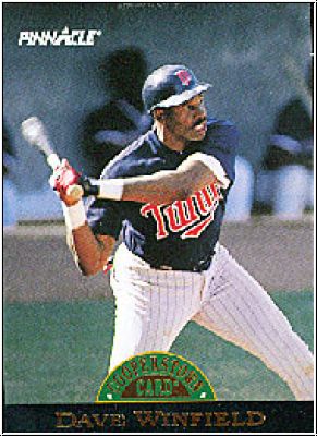 MLB 1993 Pinnacle Cooperstown - No 10 of 30 - Dave Winfield