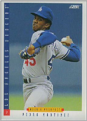 MLB 1993 Score - No 321 - Pedro Martinez