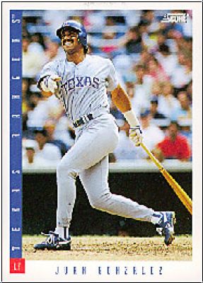 MLB 1993 Score - No 51 - Juan Gonzalez