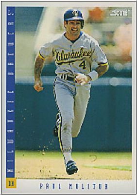 MLB 1993 Score - No 598 - Paul Molitor