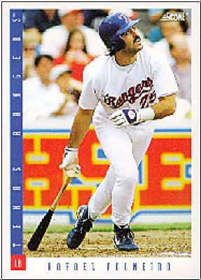 MLB 1993 Score - No 74 - Rafael Palmeiro