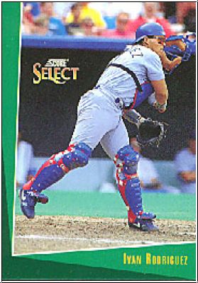 MLB 1993 Select - No 136 - Ivan Rodriguez