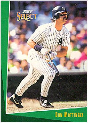 MLB 1993 Select - No 24 - Don Mattingly