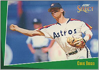 MLB 1993 Select - No 25 - Craig Biggio