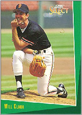MLB 1993 Select - No 3 - Will Clark