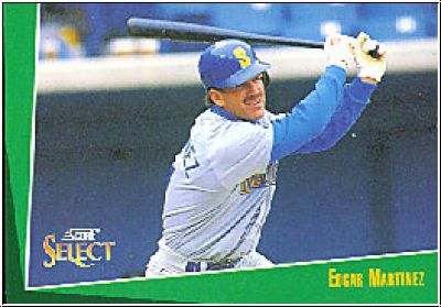 MLB 1993 Select - No 82 - Edgar Martinez