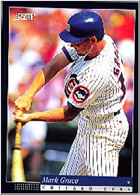 MLB 1994 Score - No 42 - Mark Grace