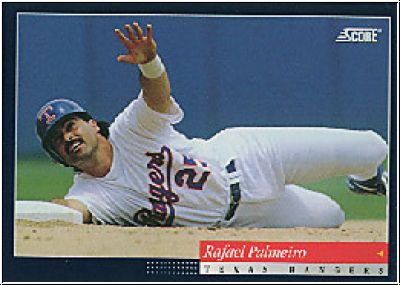 MLB 1994 Score - No 495 - Rafael Palmeiro