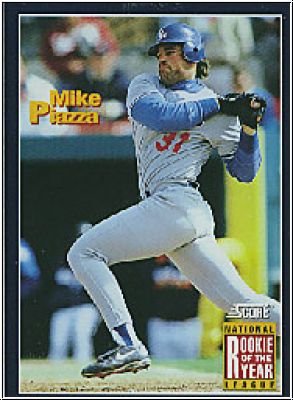MLB 1994 Score - No 636 - Mike Piazza