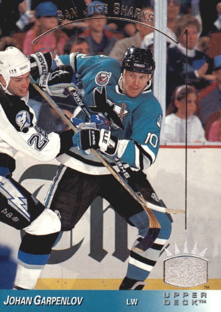 NHL 1993 / 94 Upper Deck SP Inserts - No 142 - Johan Garpenlov