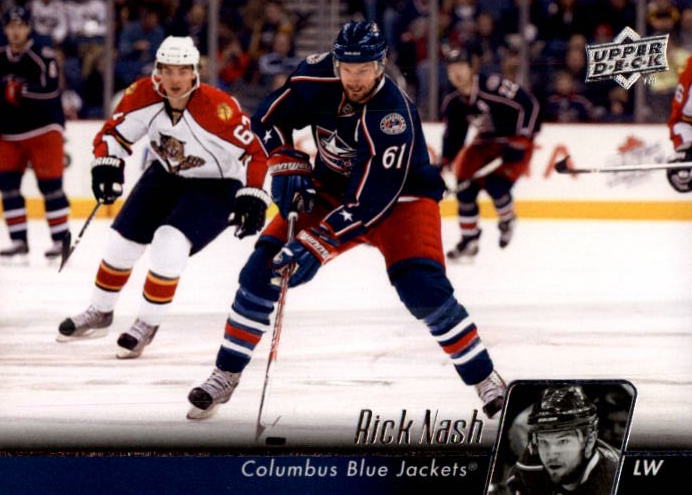 NHL 2010-11 Upper Deck - No 142 - Rick Nash