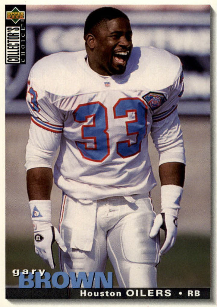NFL 1995 Collector's Choice - No 142 - Gary Brown