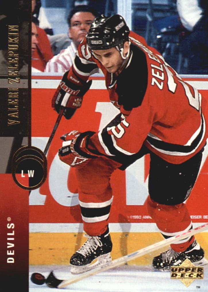 NHL 1994 / 95 Upper Deck - No 143 - Valeri Zelepukin