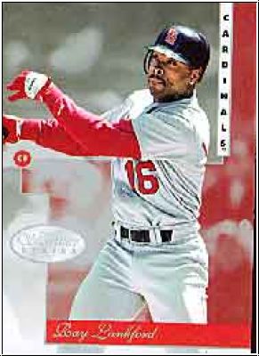 MLB 1996 Leaf Signature - No 6 - Ray Lankford