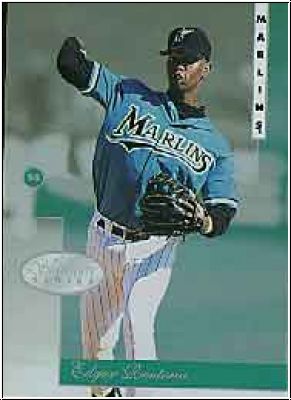 MLB 1996 Leaf Signature - No 96 - Edgar Renteira