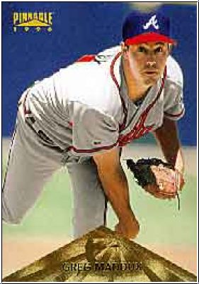 MLB 1996 Pinnacle - No 1 - Greg Maddux