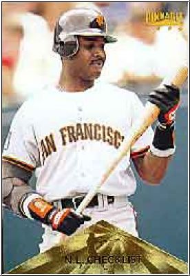 MLB 1996 Pinnacle - No 199 - Barry Bonds
