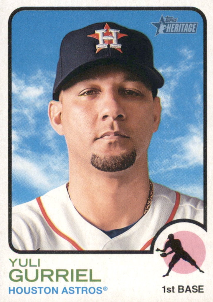 MLB 2022 Topps Heritage - No 145 - Yuli Gurriel