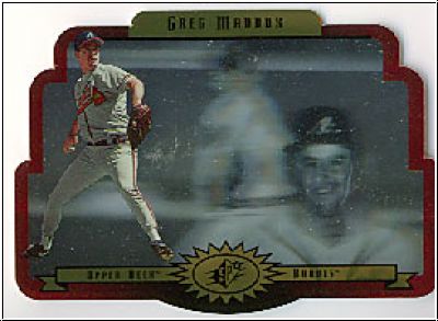 MLB 1996 SPx Gold - No 1 - Greg Maddux