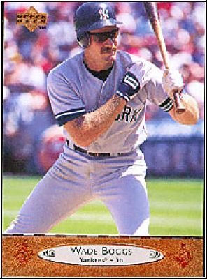 MLB 1996 Upper Deck - No 410 - Wade Boggs