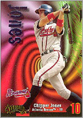 MLB 1998 Circa Thunder - No 10 - Chipper Jones