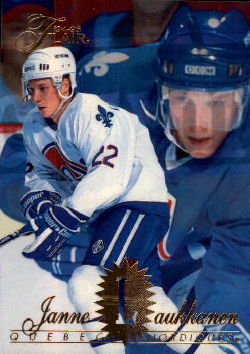 NHL 1994 / 95 Flair - No 148 - Janne Laukkanen