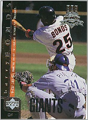 MLB 1998 Upper Deck - No 505 - Barry Bonds