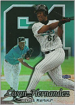 MLB 1999 Flair Showcase Row 2 Passion - No 83 - Livan Hernandez