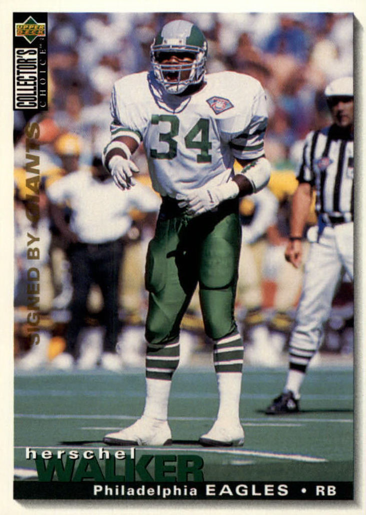 NFL 1995 Collector's Choice - No 152 - Herschel Walker