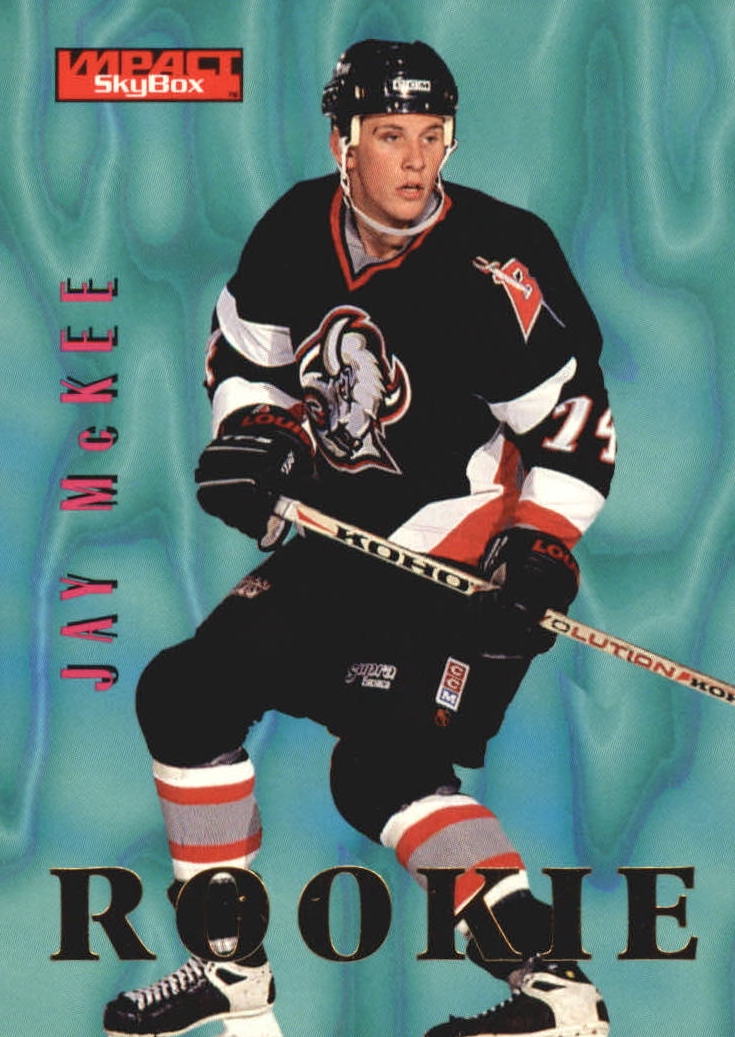 NHL 1996 / 97 Fleer SkyBox Impact - No 154 - Jay McKee