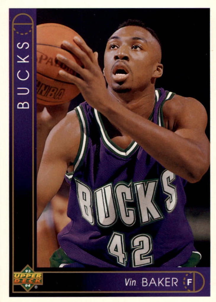 NBA 1993-94 Upper Deck German - No 154 - Vin Baker