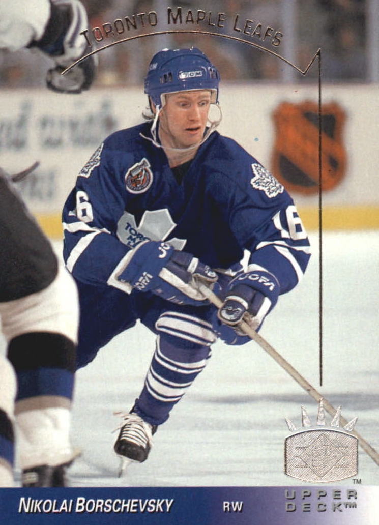 NHL 1993 / 94 Upper Deck SP Inserts - No 156 - Nikolai Borschevsky