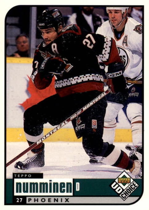 NHL 1998-99 UD Choice - No 157 - Teppo Numminen