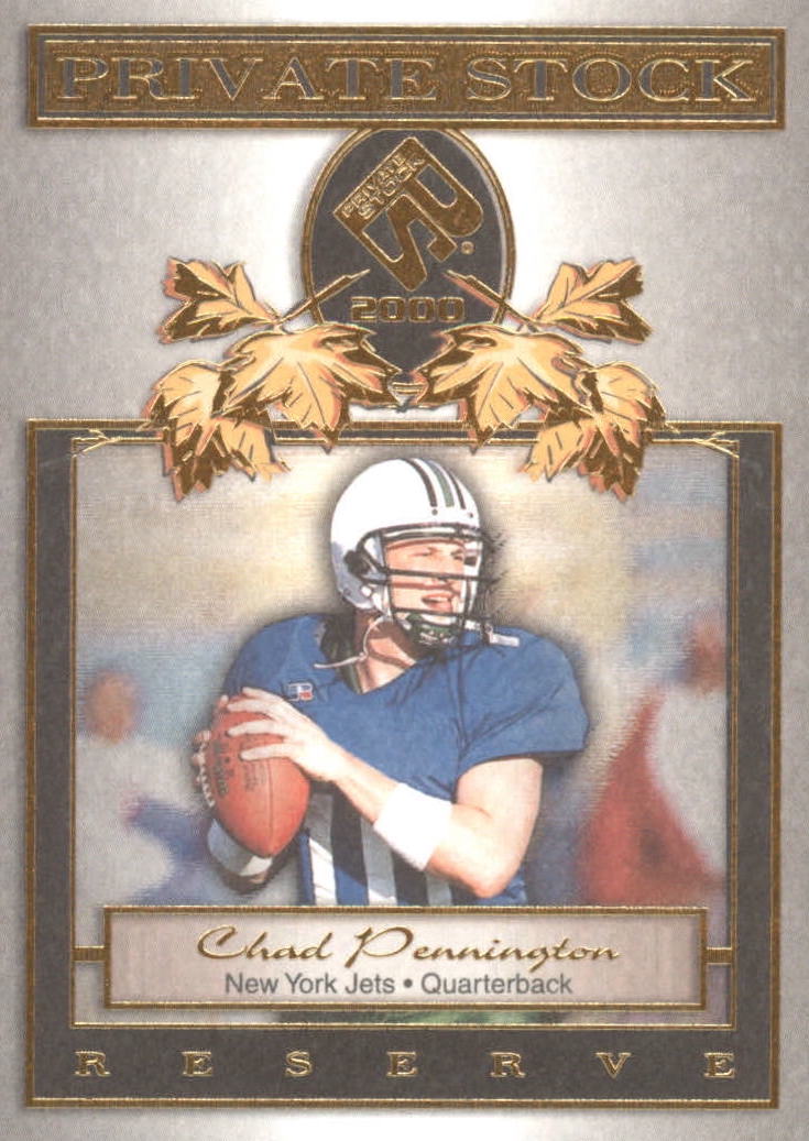 NFL 2000 Private Stock Reserve - No 15 - Chad Pennington