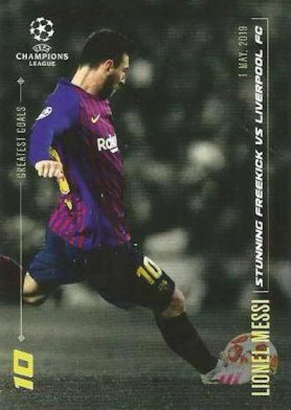 Fussball 2021 Topps UEFA Champions League Designed by Lionel Messi - Lionel Messi
