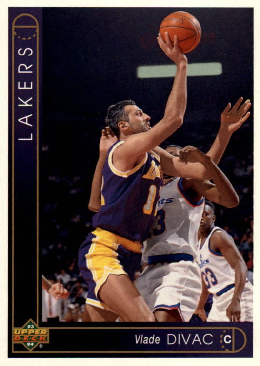 NBA 1993-94 Upper Deck German - No 162 - Vlade Divac