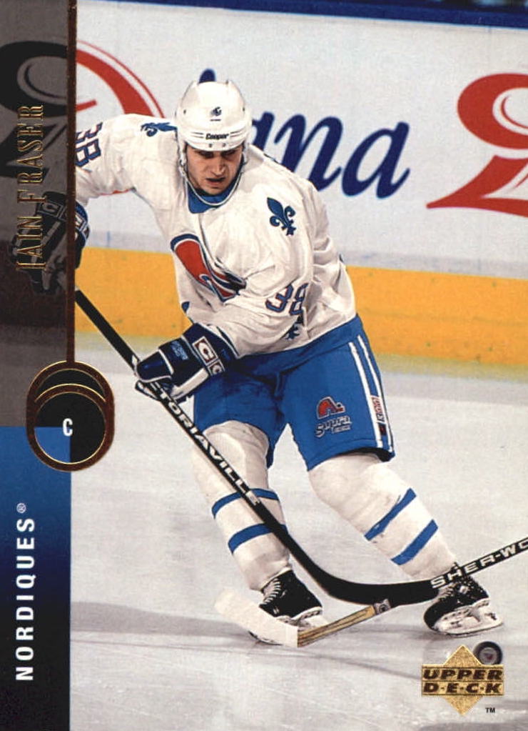 NHL 1994 / 95 Upper Deck - No 162 - Iain Fraser
