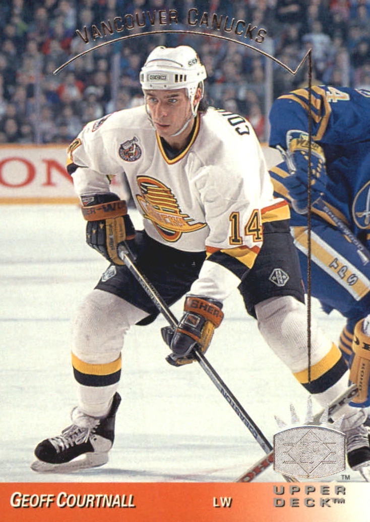NHL 1993 / 94 Upper Deck SP Inserts - No 163 - Geoff Courtnall